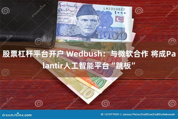 股票杠杆平台开户 Wedbush：与微软合作 将成Palantir人工智能平台“跳板”