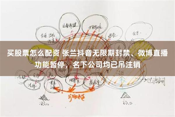 买股票怎么配资 张兰抖音无限期封禁、微博直播功能暂停，名下公司均已吊注销